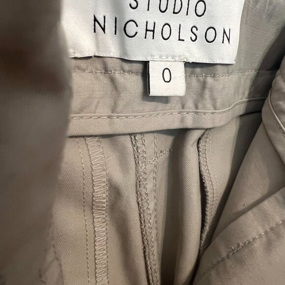 Studio Nicholson - Wide Leg Pants - Picture 4 of 14